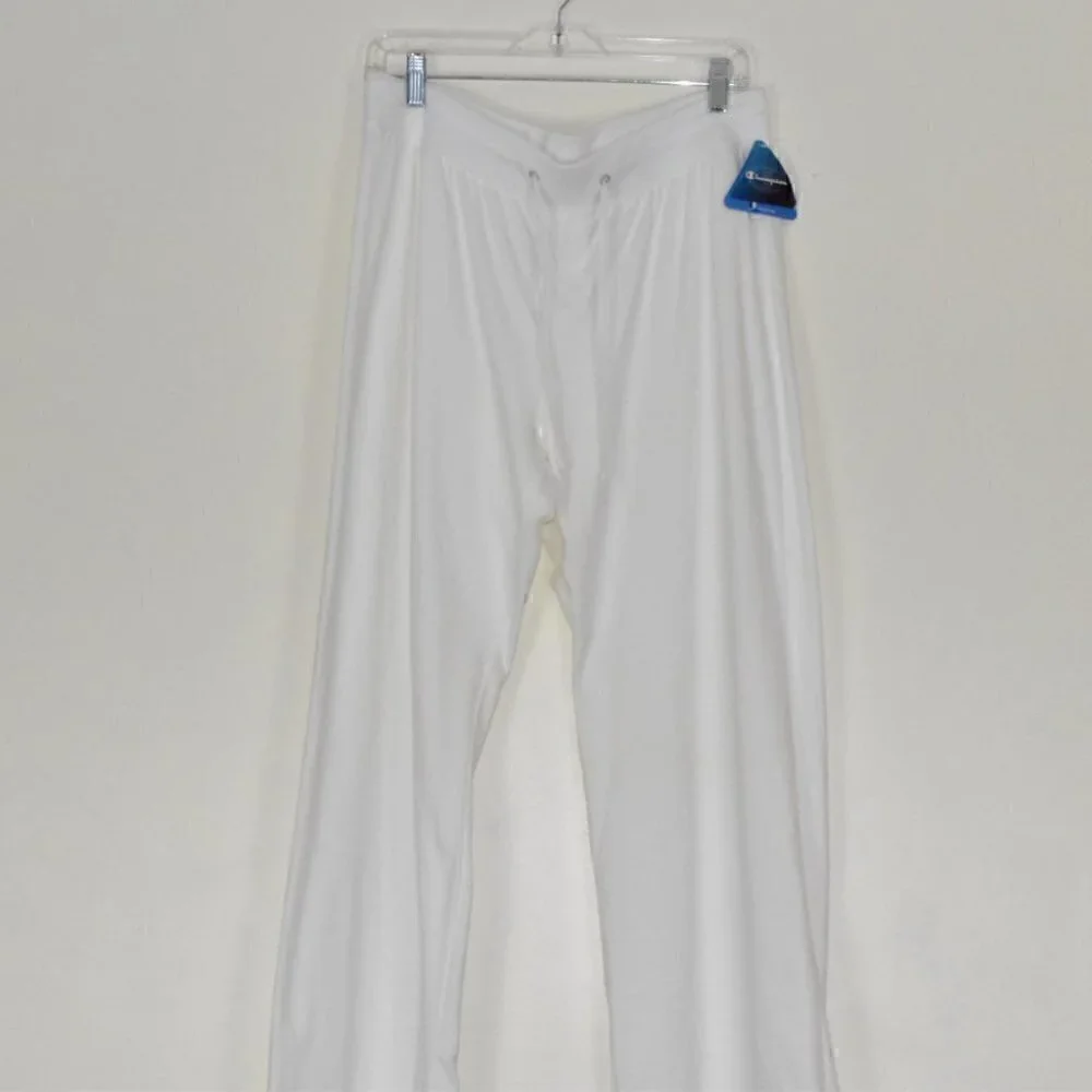 Champion Drawstring Wide Leg Lounge Pants Size L - Picture 2 of 6